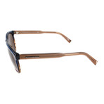 Men's EZ0041 Sunglasses // Blue + Brown