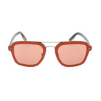 Men's EZ0120 Sunglasses // Shiny Red + Black