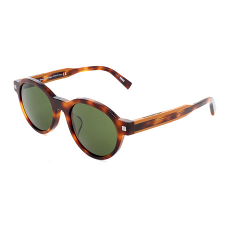 Men's EZ0100-F Sunglasses // Dark Havana + Green