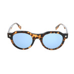 Men's EZ0102 Sunglasses // Dark Havana + Blue