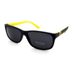 Polo // Men's PH4109-558987 Sunglasses // Black + Gray