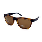 Polo // Men's PH4120-560283 Polarized Sunglasses // Matte Havana + Brown