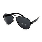 Polo // Men's PH3096-926787 Sunglasses // Black + Gray