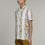 Hawaiian Short-Sleeve Shirt // White (M)