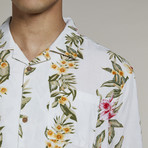 Hawaiian Short-Sleeve Shirt // White (XL)