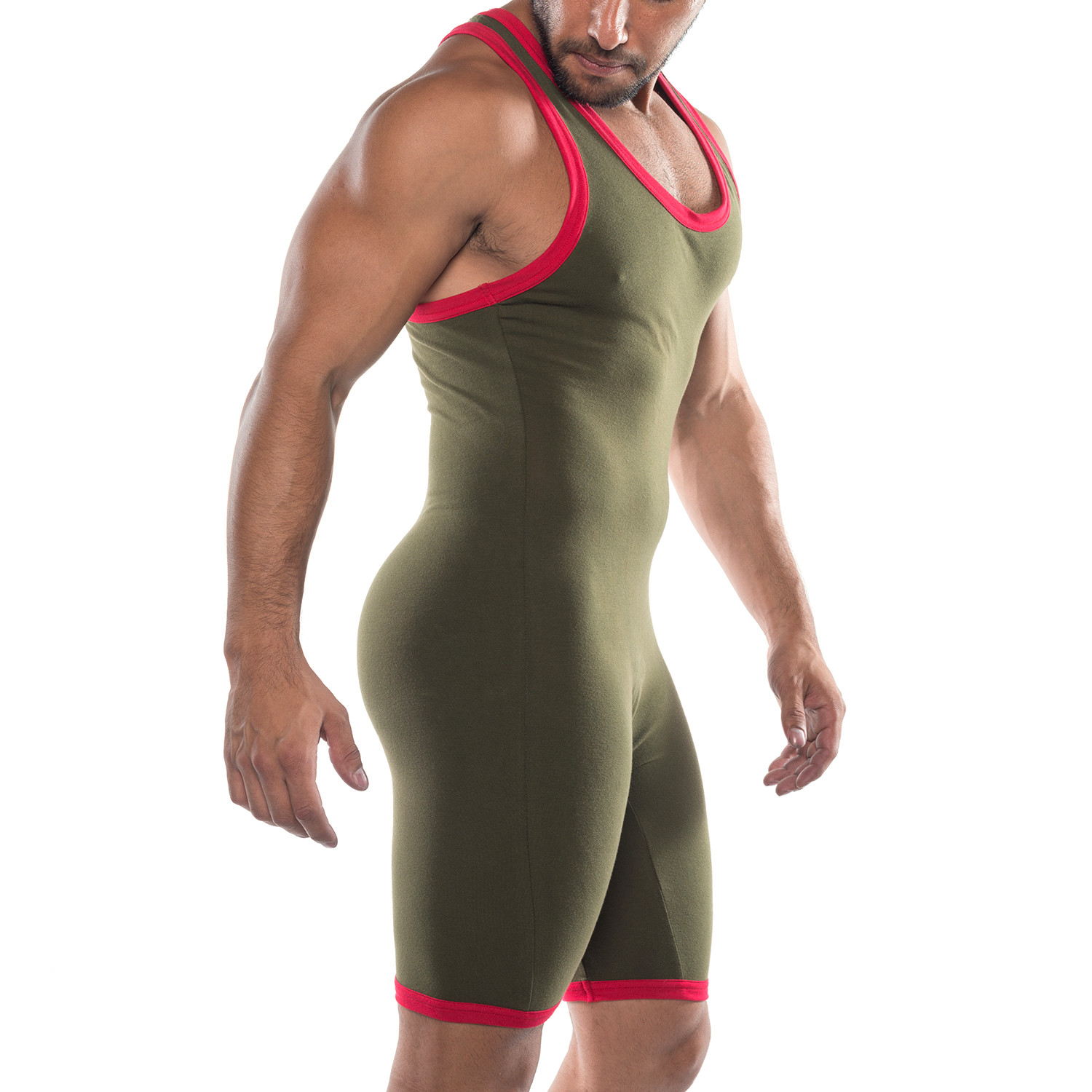American Jock // Equipo Wrestler // Olive (S) - Go Softwear - Touch of ...