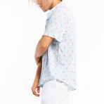 Flamingo Shirt // Blue (L)