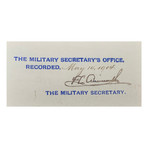 Theodore Roosevelt & Robert Shaw Oliver Signed 1904 Presidential Military Appointment