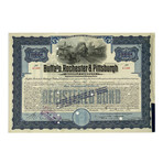 Great American Railroads // Set of 6 Bond Certificates // 1890s - 1950s