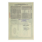 Aviation Collection // Set of 6 Airline Company Stock Certificates // 1950s - 1970s