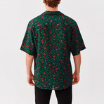 Leo Resort Shirt // Dark Green (L)