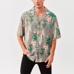Cactus Resort Shirt // Beige (S)