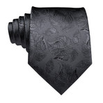 Wilder Handmade Silk Tie // Black