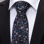 Emilio Handmade Silk Tie // Black