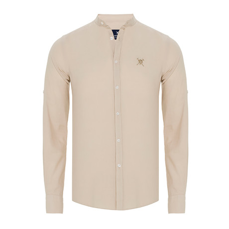 Talon Button Up Shirt // Vison (Small)