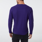Auden Cavill // Sutton Sweater // Purple (3XL)