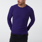 Auden Cavill // Sutton Sweater // Purple (3XL)