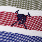 Auden Cavill // Color Block Button-Up Shirt // Khaki (3XL)