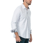 Warriors & Scholars // Victor Long-Sleeve Button Down Shirt // White (XL)