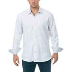 Warriors & Scholars // Everyday Long-Sleeve Button Down Shirt // White (XL)