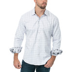 Warriors & Scholars // Victor Long-Sleeve Button Down Shirt // White (M)
