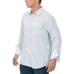 Warriors & Scholars // Michael Long-Sleeve Button Down Shirt // White (S)