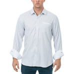 Warriors & Scholars // Michael Long-Sleeve Button Down Shirt // White (XL)