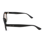 Unisex I-Rialto 0931 Sunglasses // Matte Black + Brown