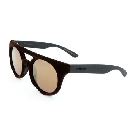 Unisex I-Velvet 0924 Sunglasses // Dark Brown + Black