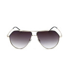 Men's I-Dominique 05252 Sunglasses // Silver + Gray