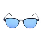 Men's I-Metal 0514 Sunglasses // Dark Blue + Blue Mirror