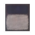 Mark Rothko // Blue & Gray, No Text // 2005 Offset Lithograph