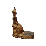 Antique Gilded Bronze Buddha from Thailand