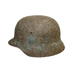 WWII German Army Helmet // Battlefield Found