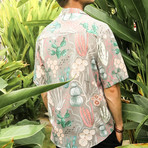 Cactus Resort Shirt // Beige (L)