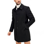 Chesterfield Coat // Black (XL)
