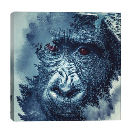 Gorilla // Paul Haag (26"W x 26"H x 1.5"D)