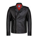 Harsh Leather Jacket // Black (3XL)