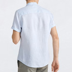 Canne Linen Short Sleeve // Blue (XS)