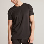 O Collar T-Shirt // Black (XL)