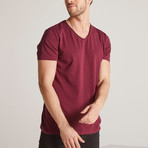 Yaka T-Shirt // Claret Red (XL)