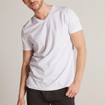 V Collar T-Shirt // White (S)