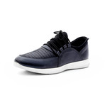 Warren Low Top Sneakers // Navy Blue (Euro: 42)