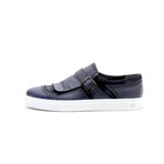 Christian Low Top Sneakers + Buckle // Blue (Euro: 42)
