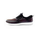 Jose Low Top Sneakers + Tie Free Laces // Brown (Euro: 40)