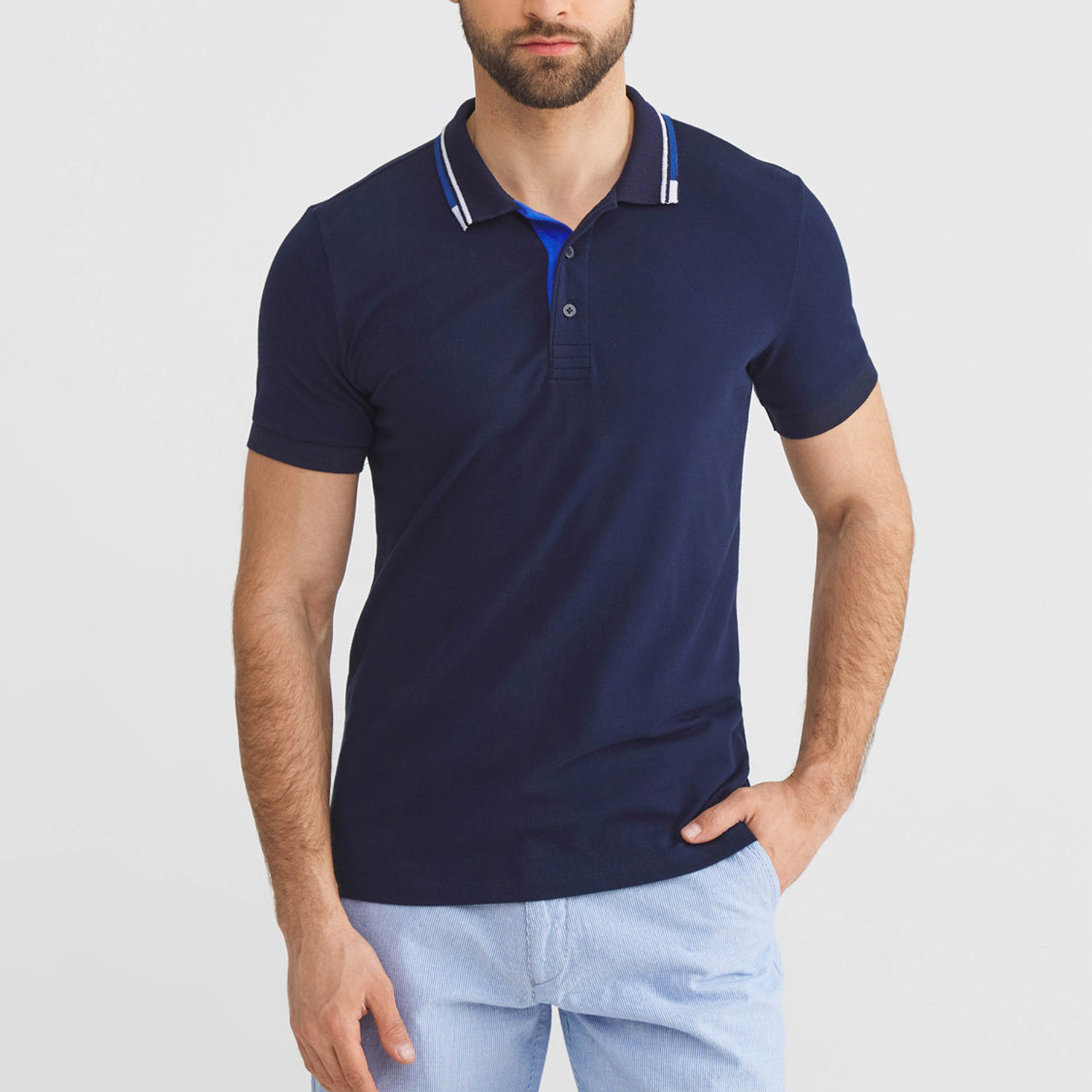 Jordan Polo Shirt // Navy (XL) - MCL - Touch of Modern