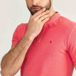 Zach Polo Shirt // Dark Pink (XL)