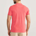 Zach Polo Shirt // Dark Pink (XL)