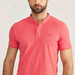 Zach Polo Shirt // Dark Pink (M)