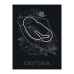 Sunshine-Injected Speed // The Daytona International Speedway Poster